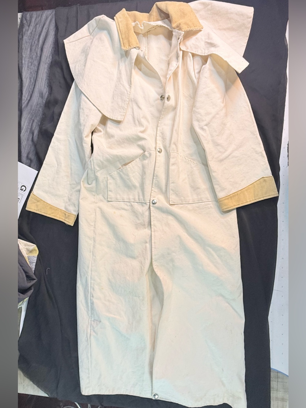 1970s Sheyenne western-style cotton canvas duster